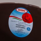 Горшок для цветов с поддоном «Камешки», 5 л, пластик, шоколадный - Фото 5