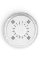 Горшок для цветов с поддоном «Камешки», 8 л, пластиковый, белый - Фото 6