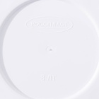 Горшок для цветов с поддоном «Камешки», 8 л, пластиковый, белый - Фото 9