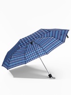 Зонт механический «Клетка», 3 сложения, 8 спиц, R=48/55 см, d=96 см, МИКС - Фото 3