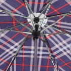 Зонт механический «Клетка», 3 сложения, 8 спиц, R = 48 см, цвет МИКС - Фото 6