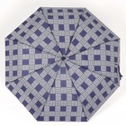Зонт механический «Клетка», 3 сложения, 8 спиц, R = 48 см, цвет МИКС - Фото 9