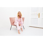 Рубашка женская KAFTAN "Beautiful", цвет белый/розовый, размер 48-50 5392219