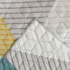 Покрывало евро макси Экономь и Я «Ромбы» 240х210±5см  (артикул 5457633)  большой выбор товаров оптом и в розницу по низким ценам с доставкой