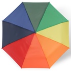 Зонт механический «Радуга», 3 сложения, 8 спиц, R = 48 см, разноцветный - Фото 6