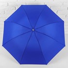 Зонт механический «Цветочки», 4 сложения, 8 спиц, R = 50 см, с проявляющимся рисунком, цвет синий - Фото 2