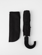 Зонт автоматический «Однотонный», 3 сложения, 8 спиц, R=48/55 см, d=96 см чёрный - Фото 4