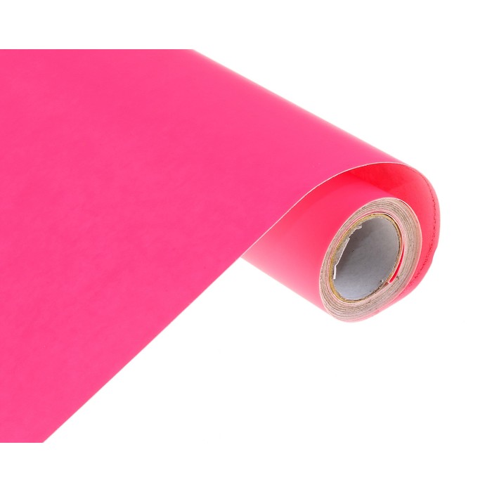 Пленка самоклеящаяся, розовая, 0.45 х 3 м, 8 мкм - фото 11550335