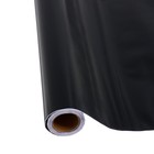 Пленка самоклеящаяся, чёрная, 0.45 х 3 м, 8 мкр - фото 11550347