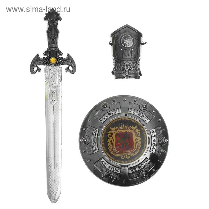 Набор богатыря: защита, меч, нарукавник - Фото 1