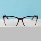 Готовые очки Восток 6636, цвет коричневый, отгибающаяся дужка, +3 - Фото 4