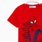 Футболка MARVEL "Spider man hero", рост 110-116 (32), красный - фото 24517017
