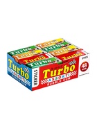 Жевательная резинка Turbo ассорти вкусов с наклейкой, 14 г - Фото 2