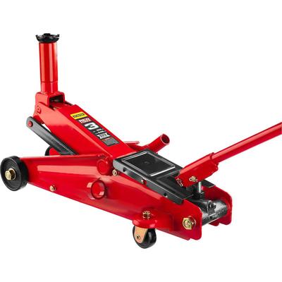 Домкрат подкатной STAYER RED FORCE R=55 43157-3, с высоким подъемом, 155-545 мм, 3 т