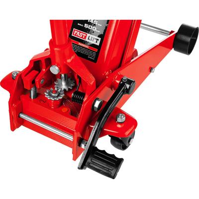 Домкрат подкатной STAYER RED FORCE F-35 43155-3.5, с высоким подъемом, 145-500 мм, 3.5 т
