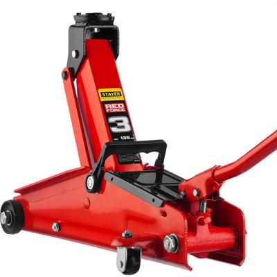 Домкрат подкатной STAYER RED FORCE R=30 43154-3, с высоким подъемом, 135-400 мм, 3 т