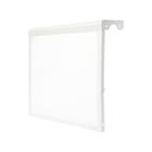 УЦЕНКА Экран на чугунный радиатор «Лидер», 490×440×150 мм, 5 секций, металлический, белый - Фото 2