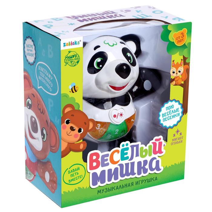 Музыкальная игрушка «Мишка Барри» свет, звук 48523