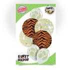 Букет шаров «Анималистичный принт. Тигр», полимер, фольга, латекс, набор 7 шт. - фото 809600795