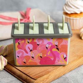 Формочка для мороженого «Фламинго»