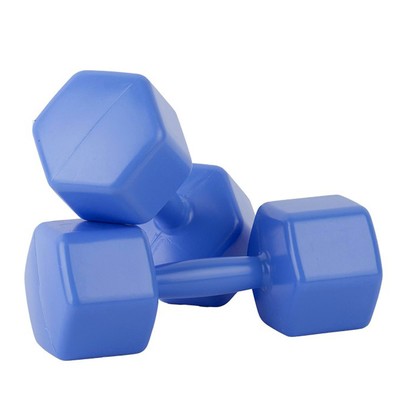 Гантели пластмассовые 0.5 кг, 2 штуки, пустые