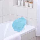 Подушка для ванны с присосками «Лотос», 33×33 см, цвет МИКС - фото 6361344