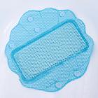 Подушка для ванны с присосками «Лотос», 33×33 см, МИКС - Фото 3