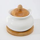 УЦЕНКА Сахарница на деревянной подставке с ложкой «Эстет» - Фото 2