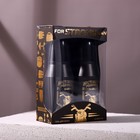 Набор «Настоящему мужчине», шампунь и гель для душа во флаконах пуля, 2х200 мл, аромат мужского парфюма - Фото 2