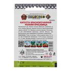 Семена Капуста краснокочанная "Ранняя красавица", серия Кольчуга NEW, 0,5 г - Фото 2
