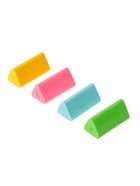 Набор ластиков «Пастельные», 8 штук, треугольные - Фото 3