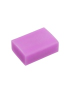 Набор ластиков 5 штук прямоугольных НЕОН фиолетовый (штрихкод на штуке) - Фото 2