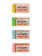 Набор 8 штук ластиков прямоугольных Пастельные МИКС, в бумажном держателе (штрихкод на штуке) - фото 60066965