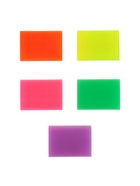 Набор ластиков 5 штук прямоугольных НЕОН 5 цветов (штрихкод на штуке) - Фото 5