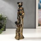 Сувенир полистоун "Африканская семья" наряд с зеркальной мозаикой 30,5х7,5х10,3 см - фото 23264333