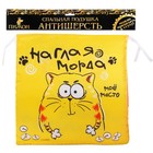 сидушка на стул текстиль Наглая морда 40*40 см - Фото 2