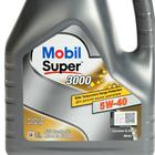 Моторное масло Mobil SUPER 3000 X1 5w-40, 4 л синтетика - Фото 2