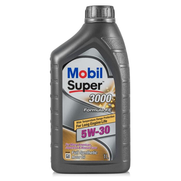 Моторное масло Mobil SUPER=3000×1 F-FE 5w-30, 1 л синтетика - Фото 1