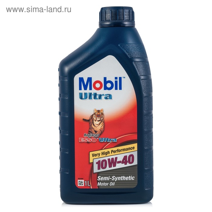 Моторное масло Mobil ULTRA 10w-40, 1 л полусинтетика - Фото 1