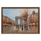 Гобеленовая картина "Париж" 78х57 см - фото 2040572