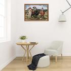 Гобеленовая картина "Три богатыря" 76х52 см(80х57см) - Фото 5