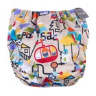 Многоразовый подгузник «Гномики», 3-15 кг, Крошка Я - Фото 5