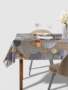 Клеёнка на стол «Конфетти», на тканой основе, рулон 20 метров, ширина 137 см - Фото 2