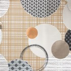 Клеёнка на стол «Конфетти», на тканой основе, рулон 20 метров, ширина 137 см - Фото 3