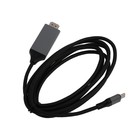Кабель Luazon CAB-5 Type-C - HDMI, 2 м, для устройств с USB-C 3.1 (DisplayPort Alt Mode) - Фото 4