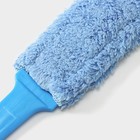 Щётка для уборки Доляна, гибкая, 7×37.5 см, голубая - Фото 3