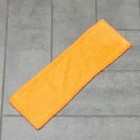 Насадка для плоской швабры Доляна, 41,5×12,5 см, 50 гр, микрофибра, цвет МИКС - Фото 1