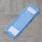 Насадка для плоской швабры Доляна, 40×10 см, микрофибра букли, цвет МИКС - Фото 2