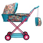 Коляска кукольная № 4, цвета МИКС - Фото 2