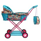 Коляска кукольная № 4, цвета МИКС - Фото 3